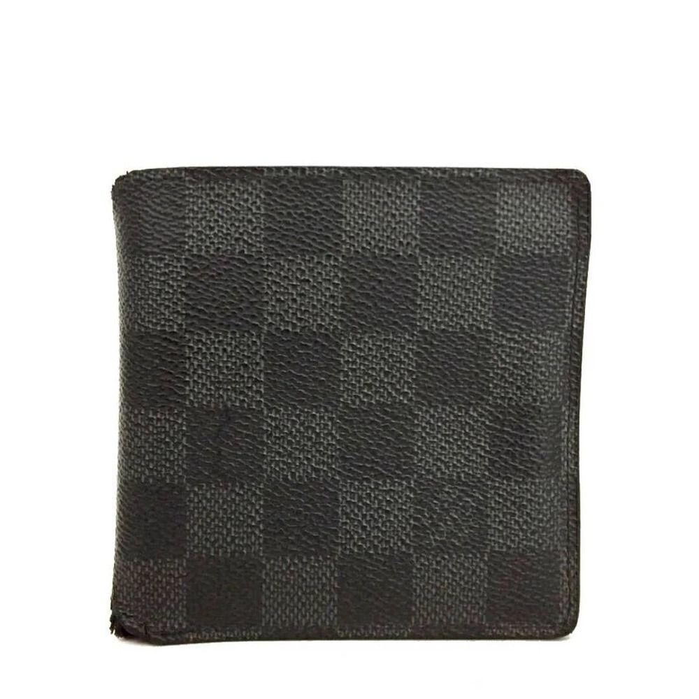 Louis Vuitton Damier Graphite Portefeiulle Marco Bifold Wallet/1A2467. SP5704